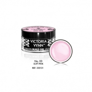 Żel budujący Victoria Vynn Soft Pink No.003 - SALON BUILD GEL - 15 ml